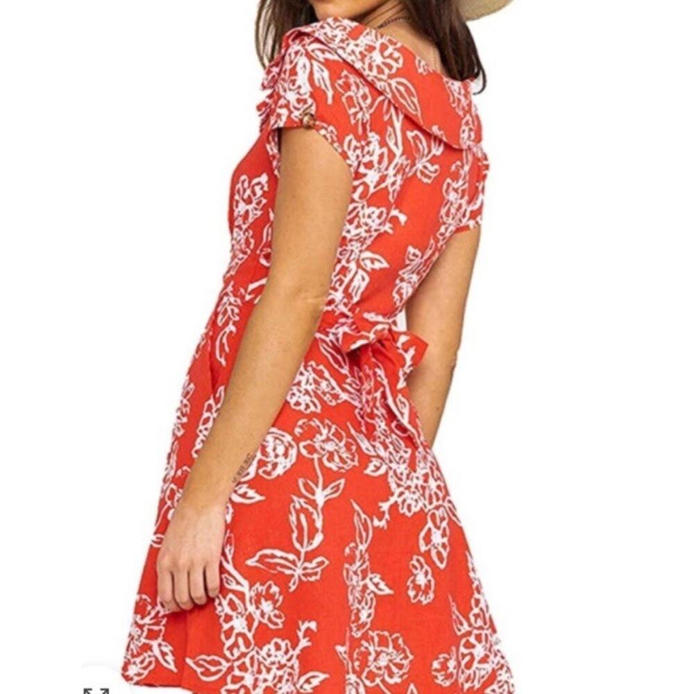 Free People A Thing Called Love Mini Dress Size 4 - Picture 3 of 4